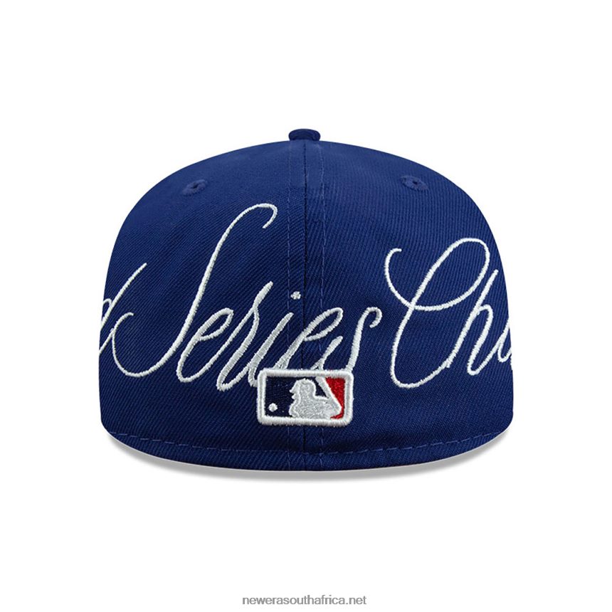LA Dodgers Historic Champs Blue 59FIFTY Fitted Cap New Era TRBRBN212