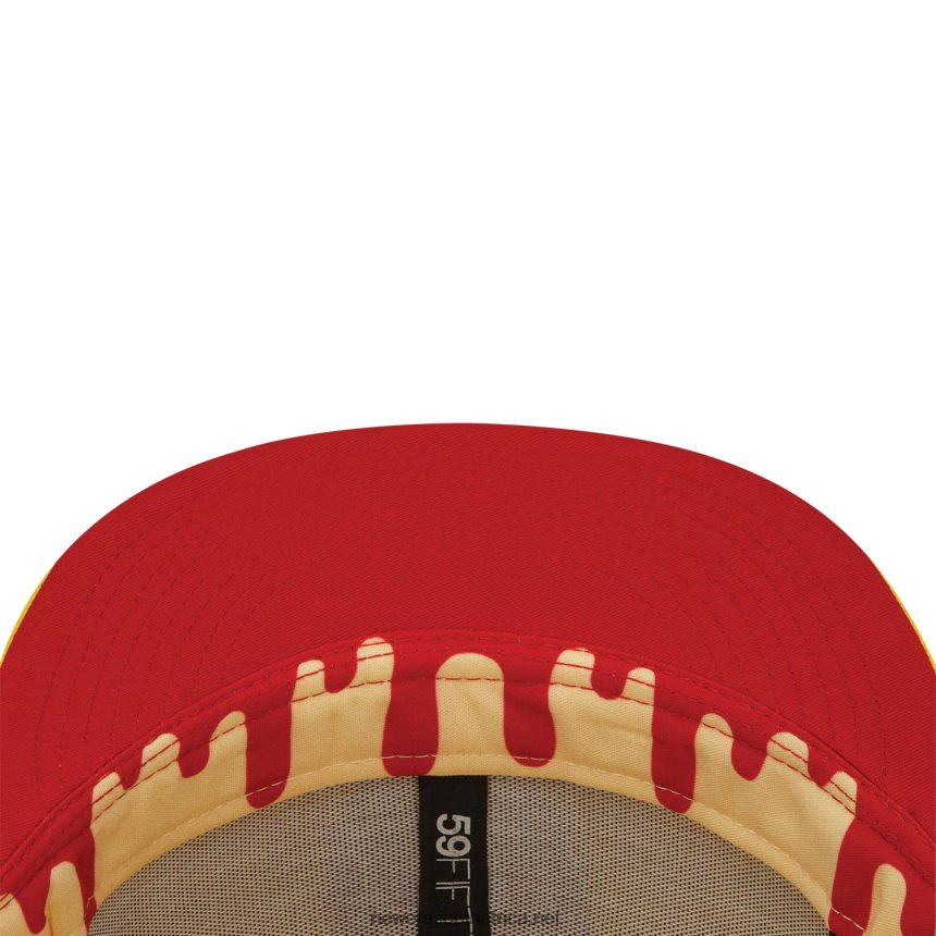 LA Dodgers Icy Pop Bright Yellow 59FIFTY Fitted Cap New Era TRBRBN1423