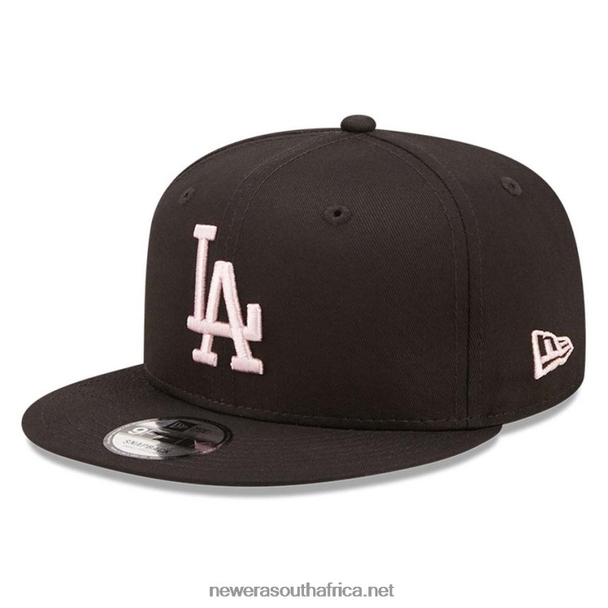LA Dodgers League Essential Black 9FIFTY Snapback Cap New Era TRBRBN1936