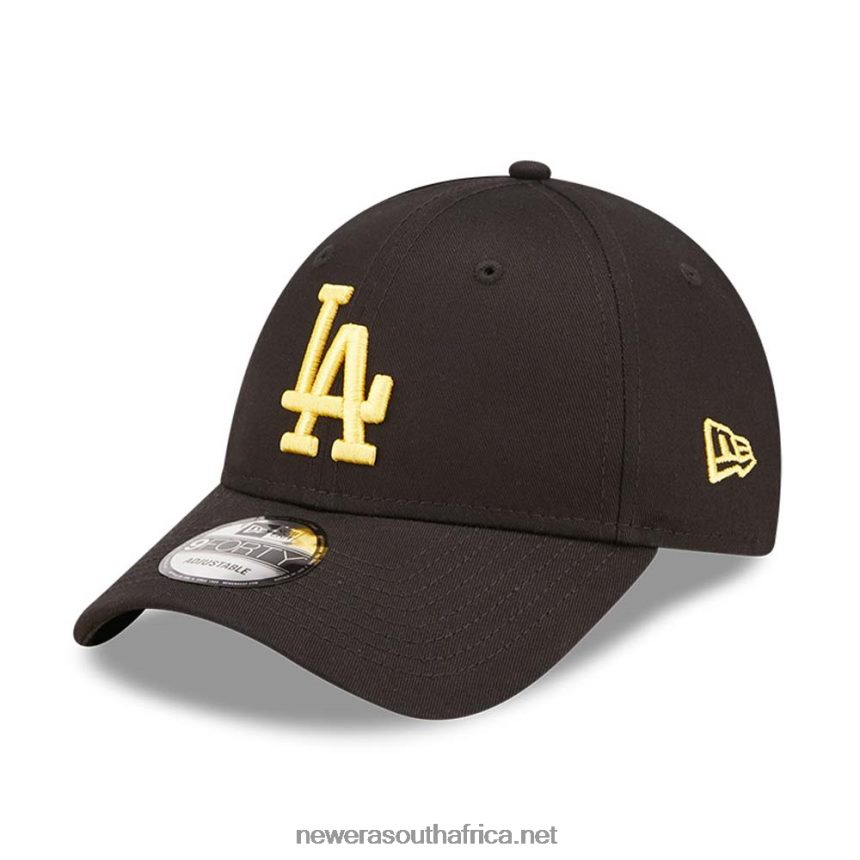 LA Dodgers League Essential Black 9FORTY Adjustable Cap New Era TRBRBN1532
