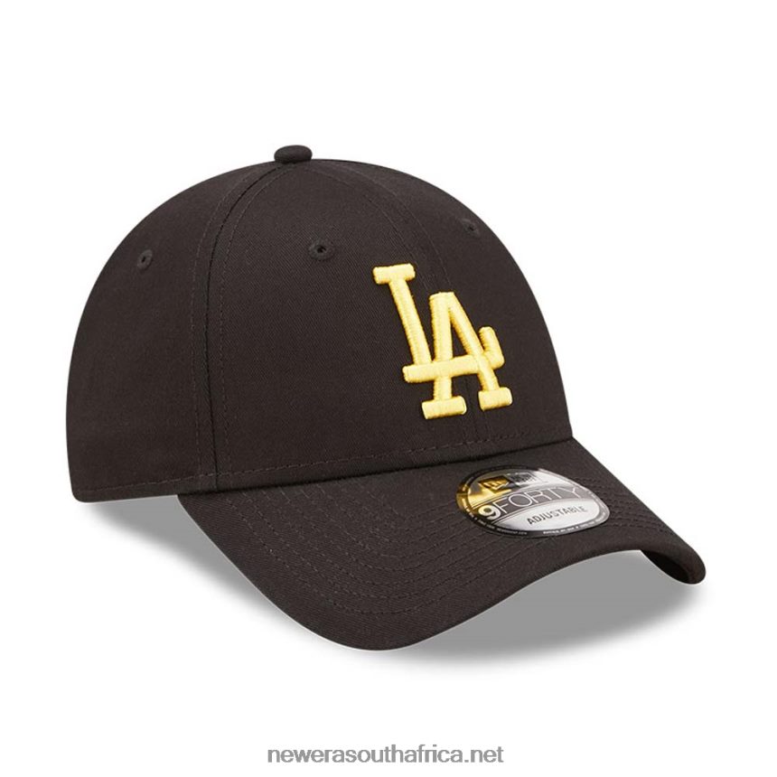 LA Dodgers League Essential Black 9FORTY Adjustable Cap New Era TRBRBN1532