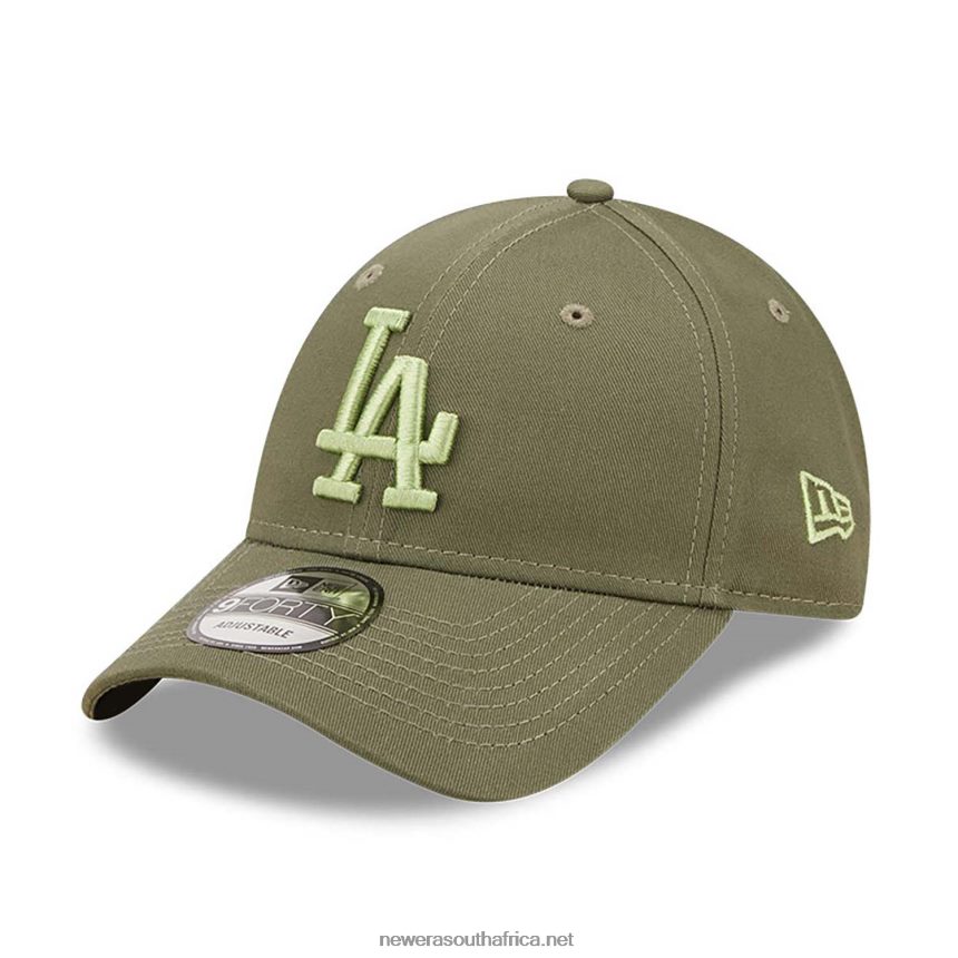 LA Dodgers League Essential Green 9FORTY Adjustable Cap New Era TRBRBN1550