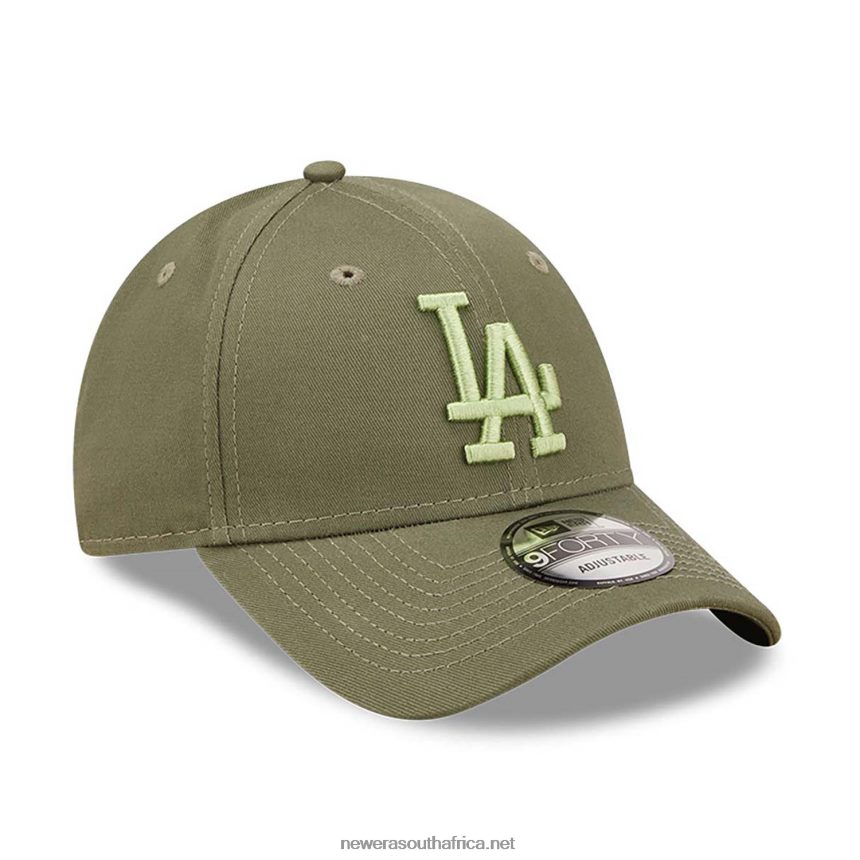 LA Dodgers League Essential Green 9FORTY Adjustable Cap New Era TRBRBN1550