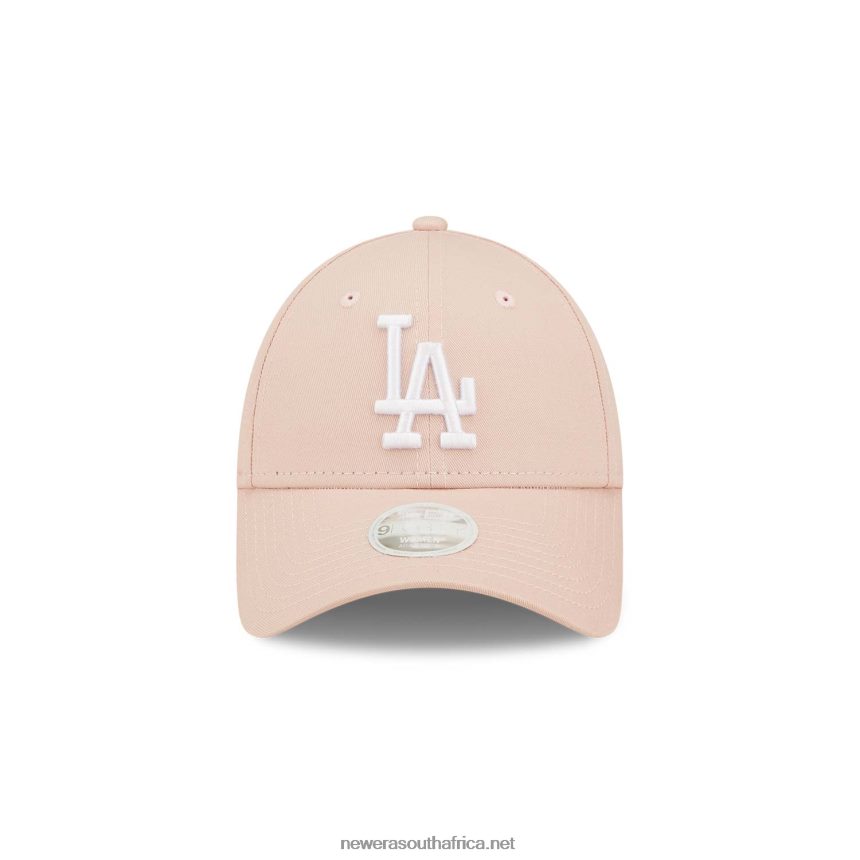 LA Dodgers League Essentials Womens Pink 9FORTY Adjustable Cap New Era TRBRBN1570