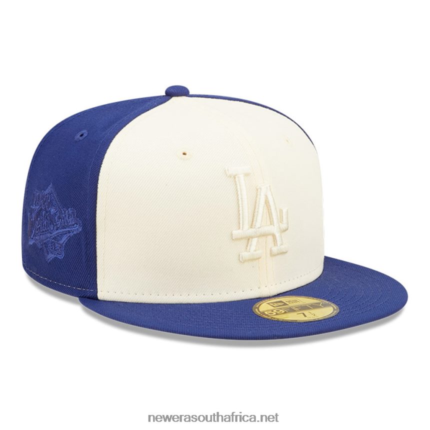 LA Dodgers MLB 2-Tone Blue 59FIFTY Fitted Cap New Era TRBRBN1255