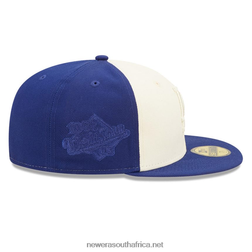 LA Dodgers MLB 2-Tone Blue 59FIFTY Fitted Cap New Era TRBRBN1255