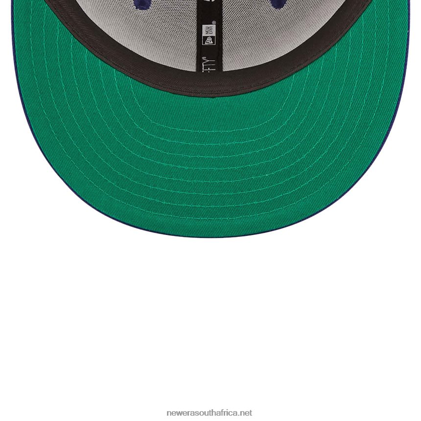 LA Dodgers MLB All Over Print Paisley Blue 59FIFTY Fitted Cap New Era TRBRBN314