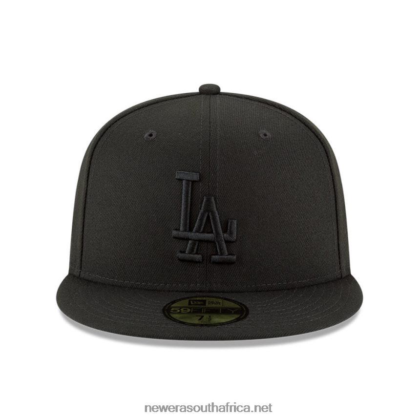 LA Dodgers MLB Basic Black 59FIFTY FItted Cap New Era TRBRBN850