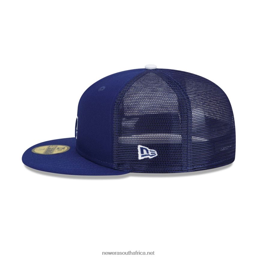 LA Dodgers MLB Batting Practice Blue 59FIFTY Cap New Era TRBRBN1162