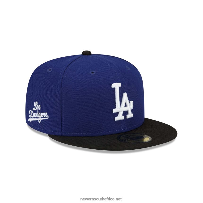 LA Dodgers MLB City Blue 59FIFTY Fitted Cap New Era TRBRBN395