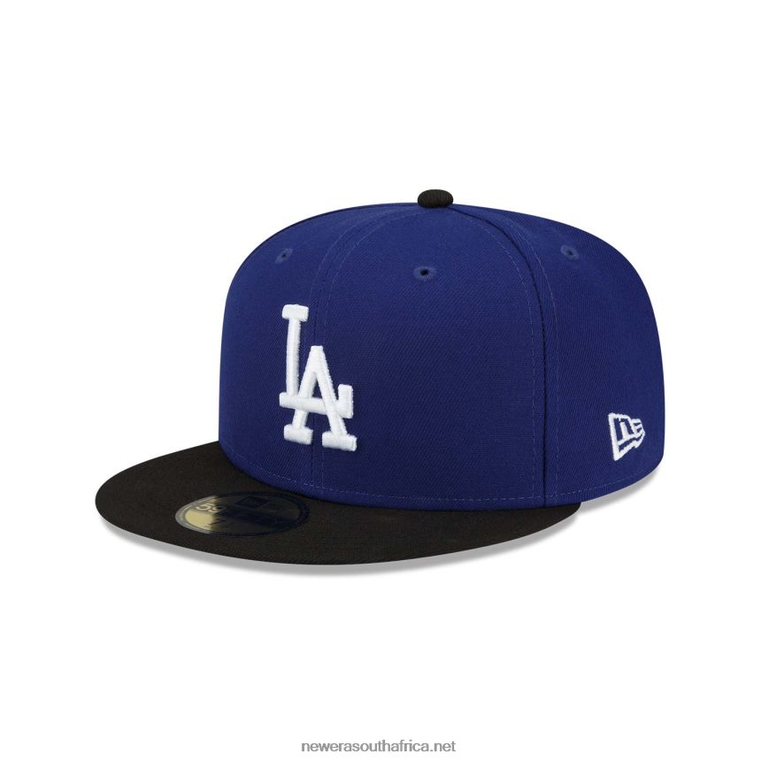 LA Dodgers MLB City Blue 59FIFTY Fitted Cap New Era TRBRBN395
