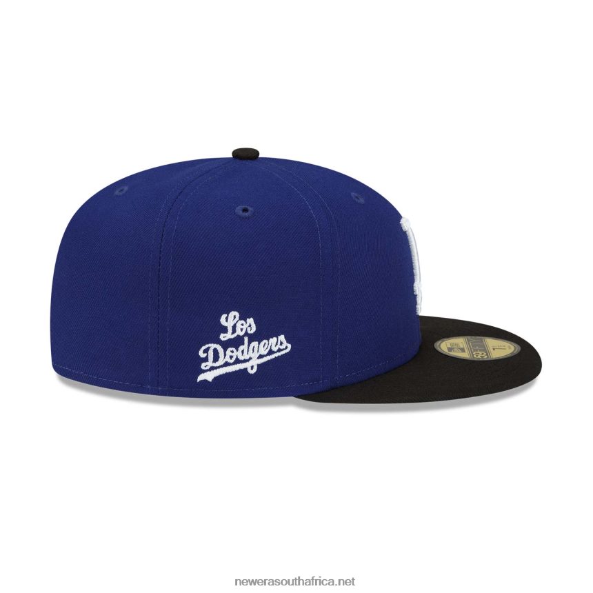 LA Dodgers MLB City Blue 59FIFTY Fitted Cap New Era TRBRBN395