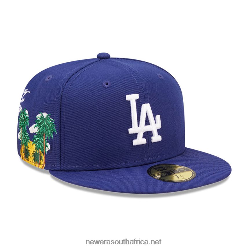 LA Dodgers MLB Cloud Blue 59FIFTY Fitted Cap New Era TRBRBN1028