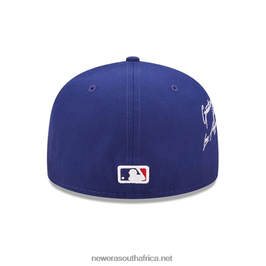 LA Dodgers MLB Cloud Blue 59FIFTY Fitted Cap New Era TRBRBN1028