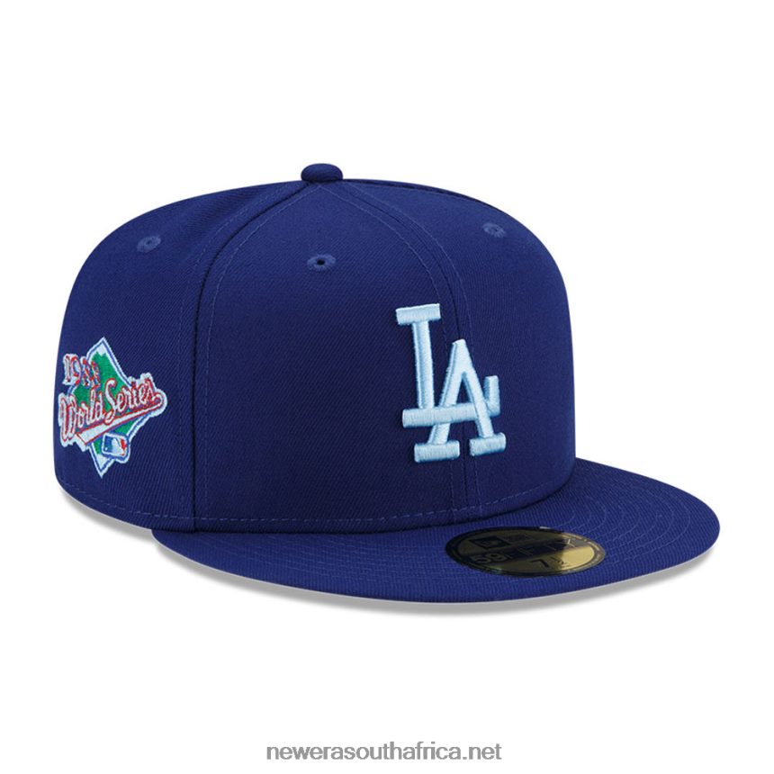 LA Dodgers MLB Cloud Blue 59FIFTY Fitted Cap New Era TRBRBN1261