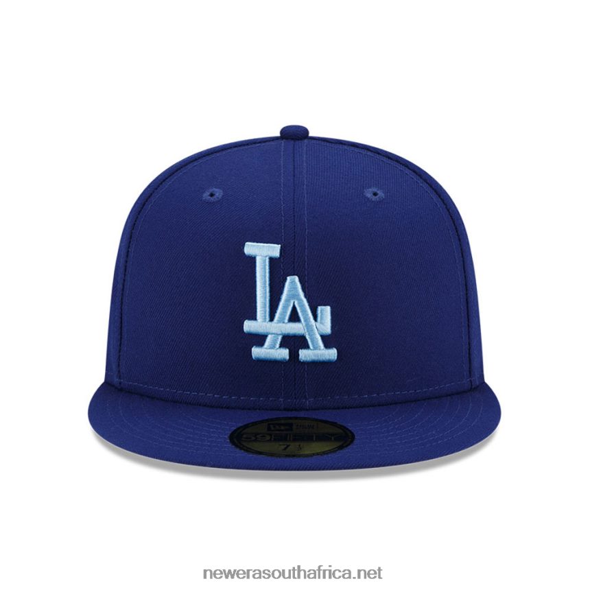 LA Dodgers MLB Cloud Blue 59FIFTY Fitted Cap New Era TRBRBN1261