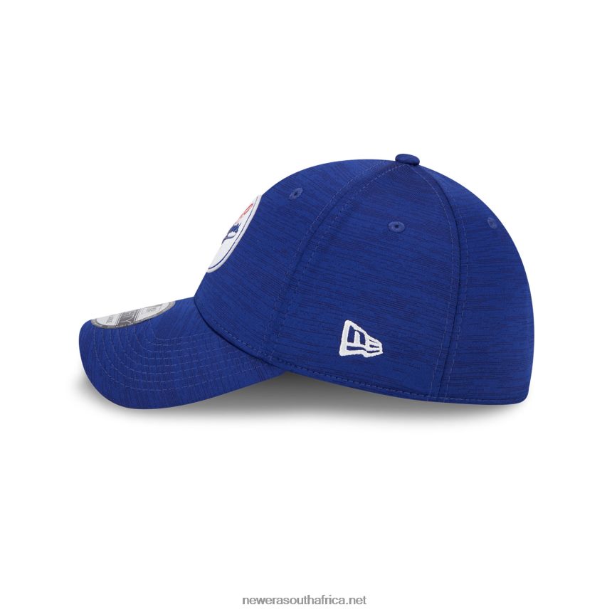 LA Dodgers MLB Clubhouse Blue 39THIRTY Stretch Fit Cap New Era TRBRBN2177