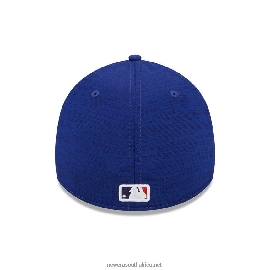 LA Dodgers MLB Clubhouse Blue 39THIRTY Stretch Fit Cap New Era TRBRBN2177
