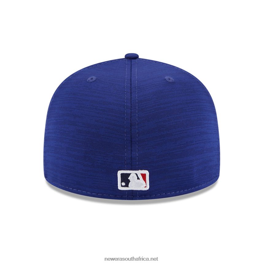 LA Dodgers MLB Clubhouse Blue 59FIFTY Fitted Cap New Era TRBRBN1163