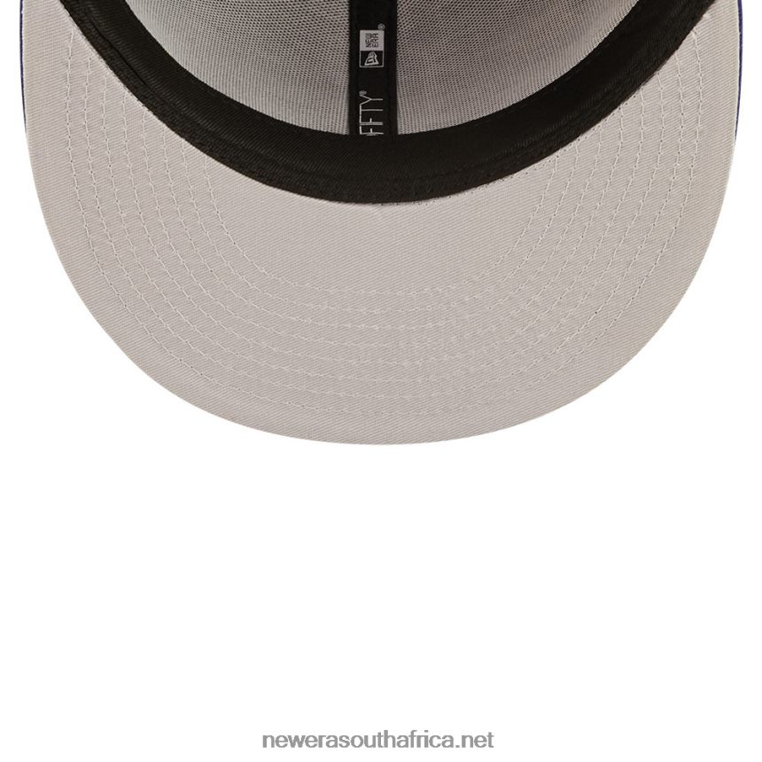 LA Dodgers MLB Crown Champs Blue 59FIFTY Fitted Cap New Era TRBRBN658