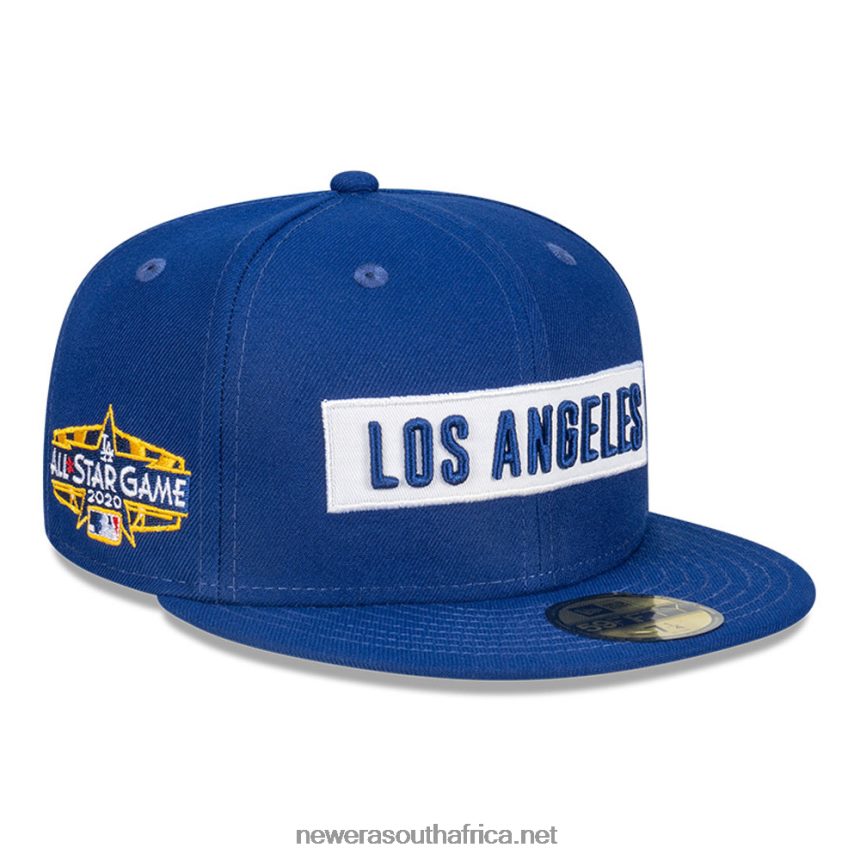 LA Dodgers MLB Fan Pack Blue 59FIFTY Fitted Cap New Era TRBRBN555