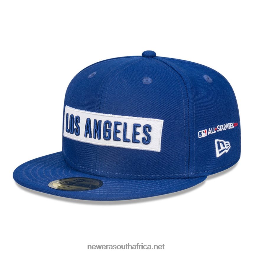 LA Dodgers MLB Fan Pack Blue 59FIFTY Fitted Cap New Era TRBRBN555