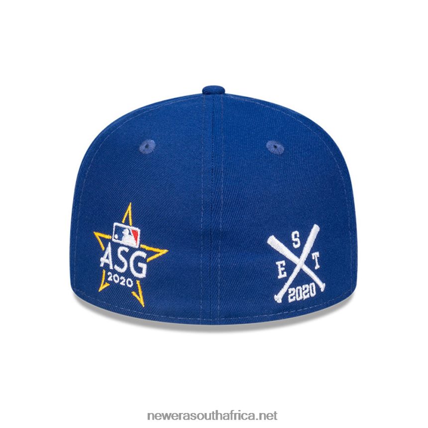 LA Dodgers MLB Fan Pack Blue 59FIFTY Fitted Cap New Era TRBRBN555