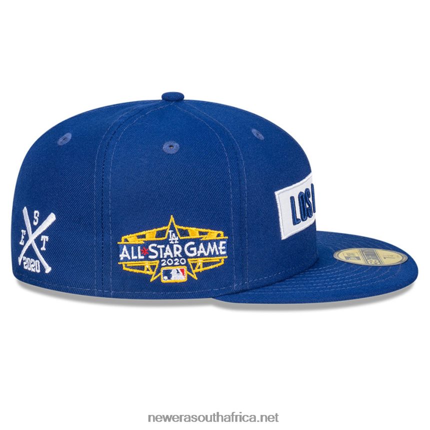 LA Dodgers MLB Fan Pack Blue 59FIFTY Fitted Cap New Era TRBRBN555