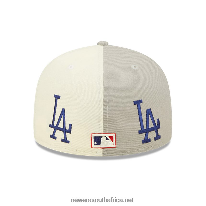 LA Dodgers MLB Logo Pinwheel 59FIFTY Fitted Cap New Era TRBRBN181