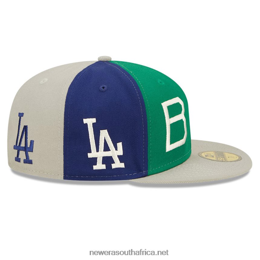 LA Dodgers MLB Logo Pinwheel 59FIFTY Fitted Cap New Era TRBRBN181