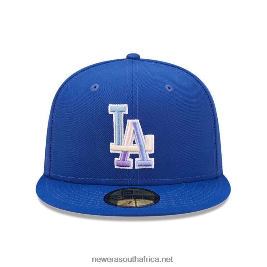 LA Dodgers MLB Nightbreak Team Blue 59FIFTY Fitted Cap New Era TRBRBN908