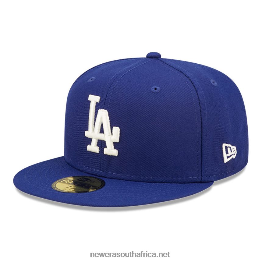 LA Dodgers MLB Pop Sweat Blue 59FIFTY Fitted Cap New Era TRBRBN1321