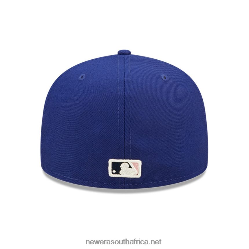 LA Dodgers MLB Pop Sweat Blue 59FIFTY Fitted Cap New Era TRBRBN1321