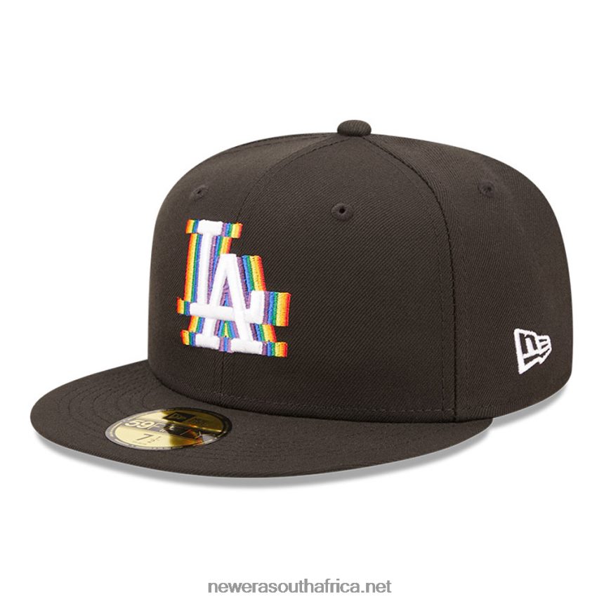 LA Dodgers MLB Prismatic Black 59FIFTY Fitted Cap New Era TRBRBN1430