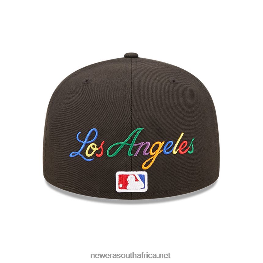 LA Dodgers MLB Prismatic Black 59FIFTY Fitted Cap New Era TRBRBN1430