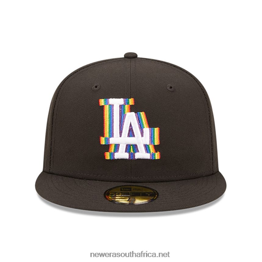 LA Dodgers MLB Prismatic Black 59FIFTY Fitted Cap New Era TRBRBN1430