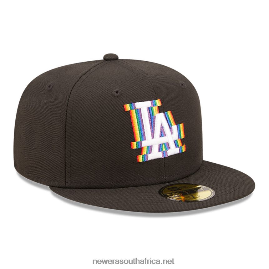 LA Dodgers MLB Prismatic Black 59FIFTY Fitted Cap New Era TRBRBN1430