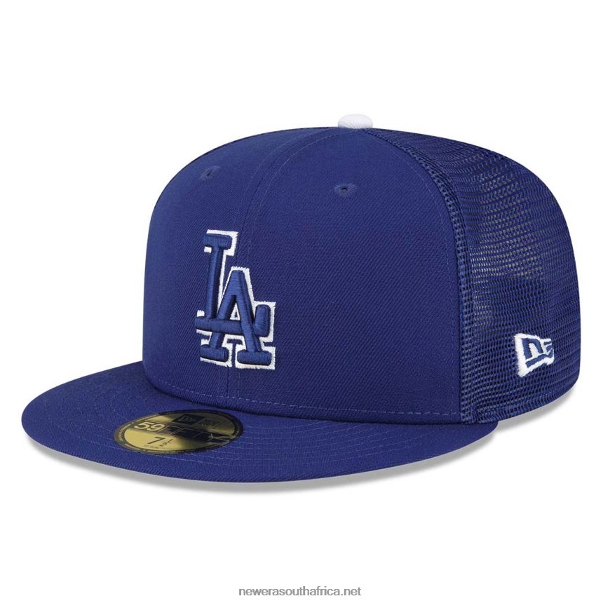 LA Dodgers MLB Spring Training Blue 59FIFTY Fitted Cap New Era TRBRBN742
