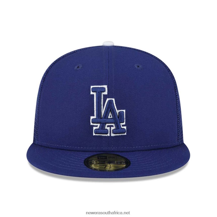 LA Dodgers MLB Spring Training Blue 59FIFTY Fitted Cap New Era TRBRBN742