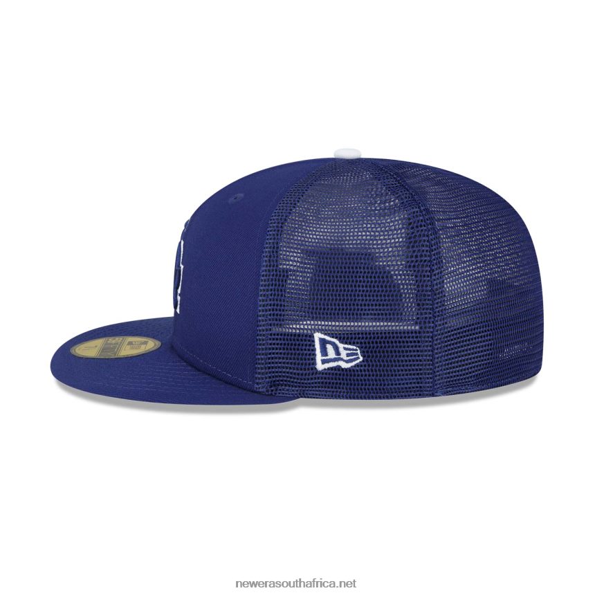 LA Dodgers MLB Spring Training Blue 59FIFTY Fitted Cap New Era TRBRBN742