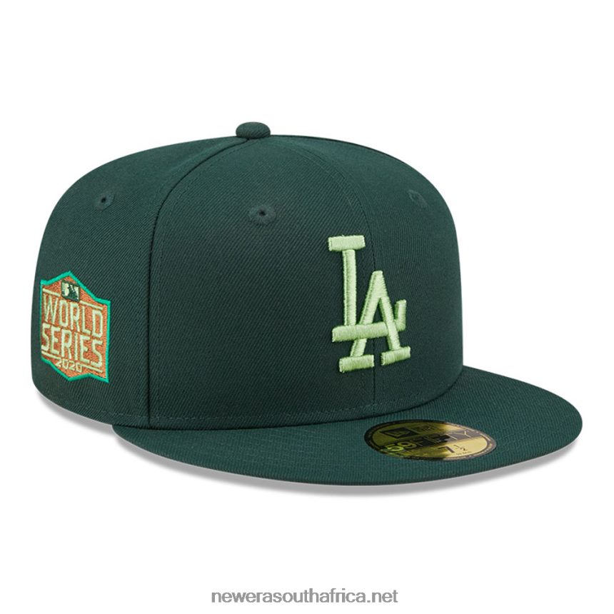 LA Dodgers MLB State Fruit Green 59FIFTY Cap New Era TRBRBN308