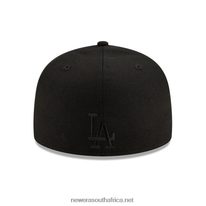 LA Dodgers MLB Team Fire Black 59FIFTY Cap New Era TRBRBN272