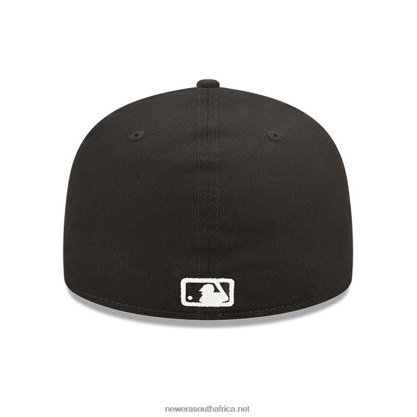 LA Dodgers Monocamo Infill Black 59FIFTY Fitted Cap New Era TRBRBN621