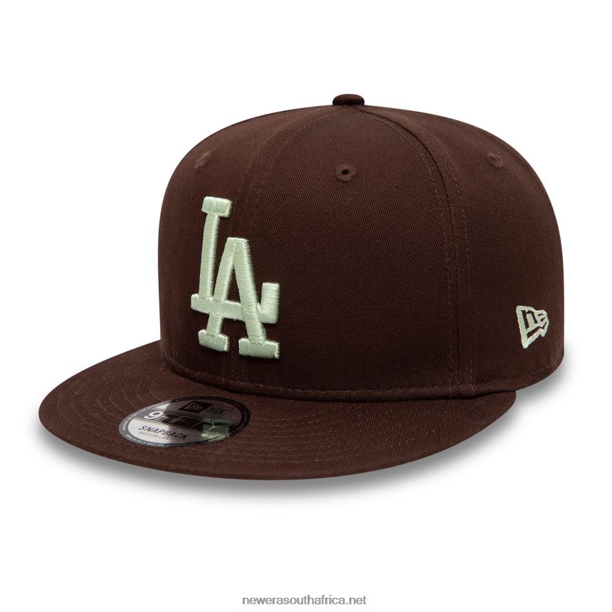 LA Dodgers Mushroom Patch Dark Brown 9FIFTY Snapback Cap New Era TRBRBN1853