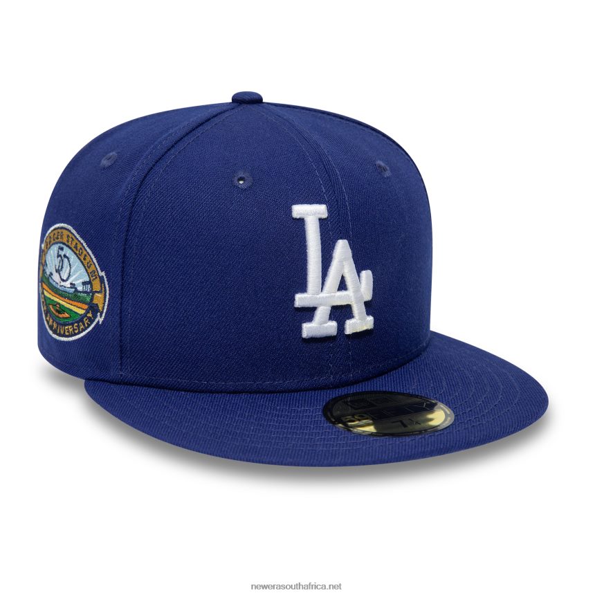 LA Dodgers National League Stadium Dark Blue 59FIFTY Fitted Cap New Era TRBRBN628