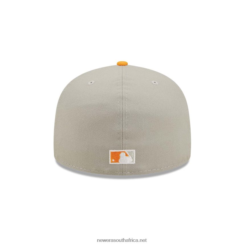 LA Dodgers Orange Soda Grey 59FIFTY Fitted Cap New Era TRBRBN572