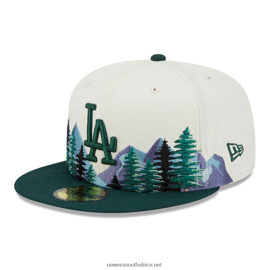 LA Dodgers Outdoor White 59FIFTY Fitted New Era TRBRBN329