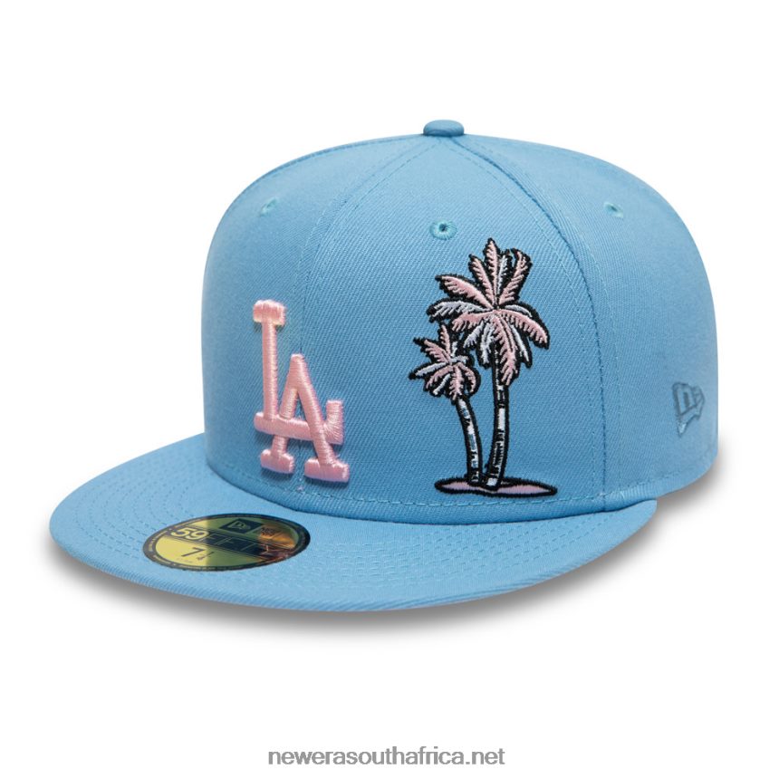 LA Dodgers Palm Taco Blue 59FIFTY Cap New Era TRBRBN26