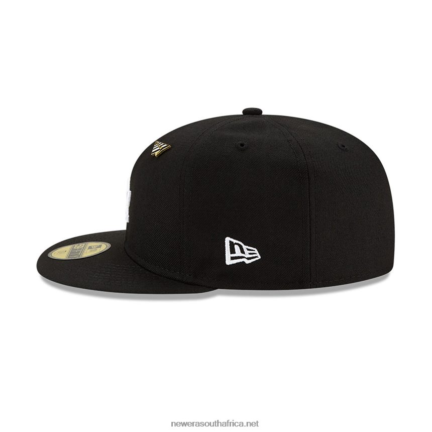 LA Dodgers Paper Planes x MLB Black 59FIFTY Fitted Cap New Era TRBRBN1117