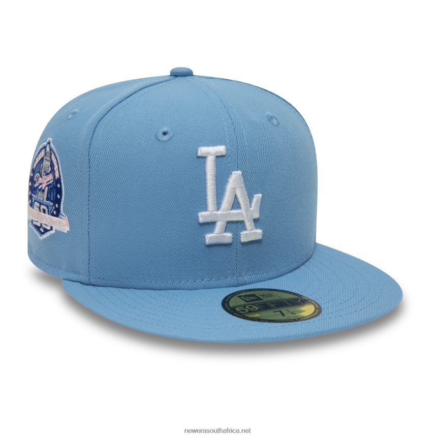 LA Dodgers Pastel Blue 59FIFTY Fitted Cap New Era TRBRBN1127